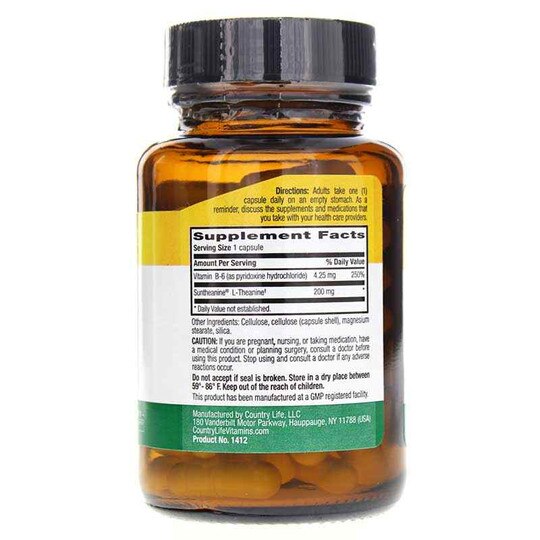 L-Theanine 200 Mg, CTL